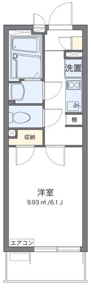 クレイノうたりの間取り画像