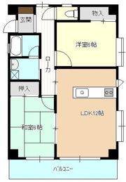 ポートテラス浦田の間取り画像