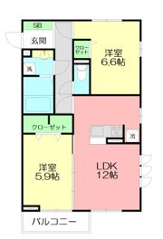 サンライズの間取り画像