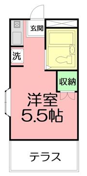 グレースハイツの間取り画像
