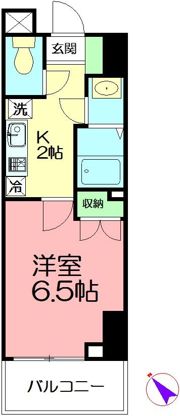 ザ・パーククロス藤沢の間取り画像