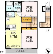 ヴァンベール湘南 IIIの間取り画像