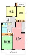 コーポレート海老名国分第一23号棟の間取り画像