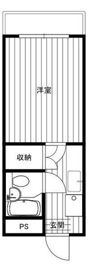 フジコーポかしわ台の間取り画像