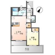 アモーレ シンフォニアの間取り画像