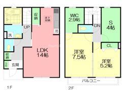 リヴィエール旭町の間取り画像