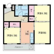 厚木サンコーポの間取り画像