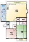 ハイツメヤーの間取り画像