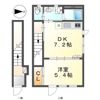 フリージア コートの間取り画像