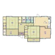 平沢平屋戸建ての間取り画像