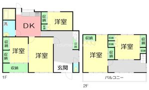 戸田戸建の間取り画像