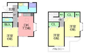 ケイ・エー・テラスハウスの間取り画像