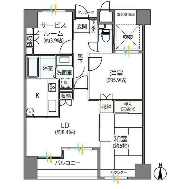 間取図
