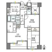 サーパス海老名第3の間取り画像