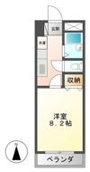 ロズウェルシブヤの間取り画像