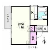 ハイツ石打の間取り画像