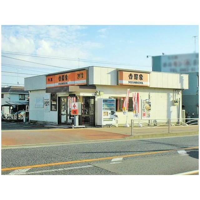 近くの吉野家246号線愛甲石田店まで501m（徒歩7分）