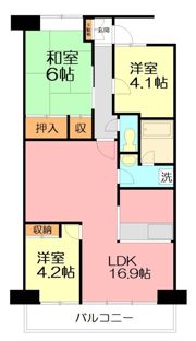 CITY21の間取り画像