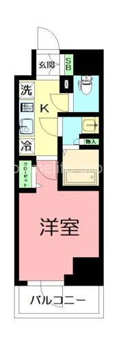 小田急伊勢原駅前マンションの間取り画像