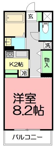 プリマネージュの間取り画像