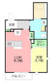 Life松風町の間取り画像