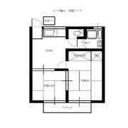 コーポ富士の間取り画像