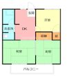コーポ浜田の間取り画像