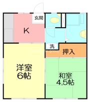 ハイツ羽鳥の間取り画像