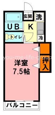 ハイムカープの間取り画像