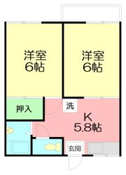 ファミーユ松田の間取り画像