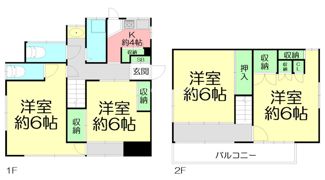 平塚市戸建の間取り画像
