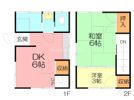 溝呂木貸家の間取り画像