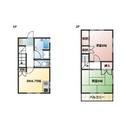 玉屋テラスハウス85の間取り画像