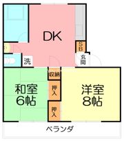 的場マンションの間取り画像