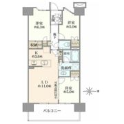 プレミスト湘南辻堂フォレストフェイスの間取り画像