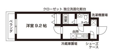 YMK伊勢原の間取り画像