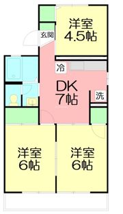コーポ・ルミエールの間取り画像