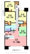 セントガーデン海老名I街区の間取り画像