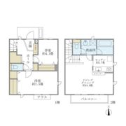 茅ヶ崎東海岸南3丁目テラスハウスの間取り画像