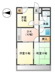 レジデンス21の間取り画像