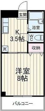 エスポアール善行の間取り画像