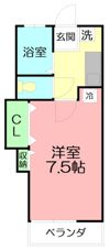 ジュネス東海の間取り画像