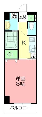 エクセラ鎌倉の間取り画像