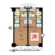 エクセラ鎌倉の間取り画像