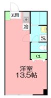 第18明智ビルの間取り画像