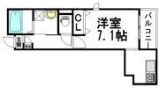 レールサイド鵠沼の間取り画像
