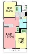 プランドール鎌倉ウエストの間取り画像