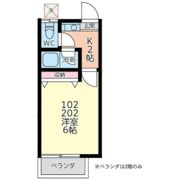 第8匠優アパートの間取り画像