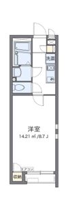 クレイノS＆Sの間取り画像