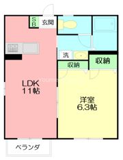 マノワールの間取り画像